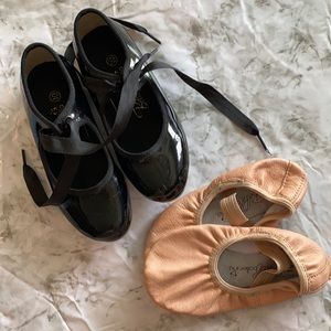 Bella Ballerina tap and ballet shoes